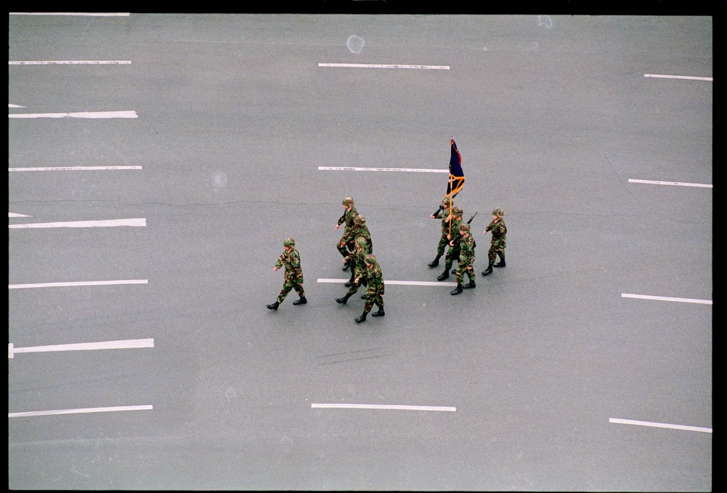 Fotografie: Allied Parade in Berlin-Tiergarten