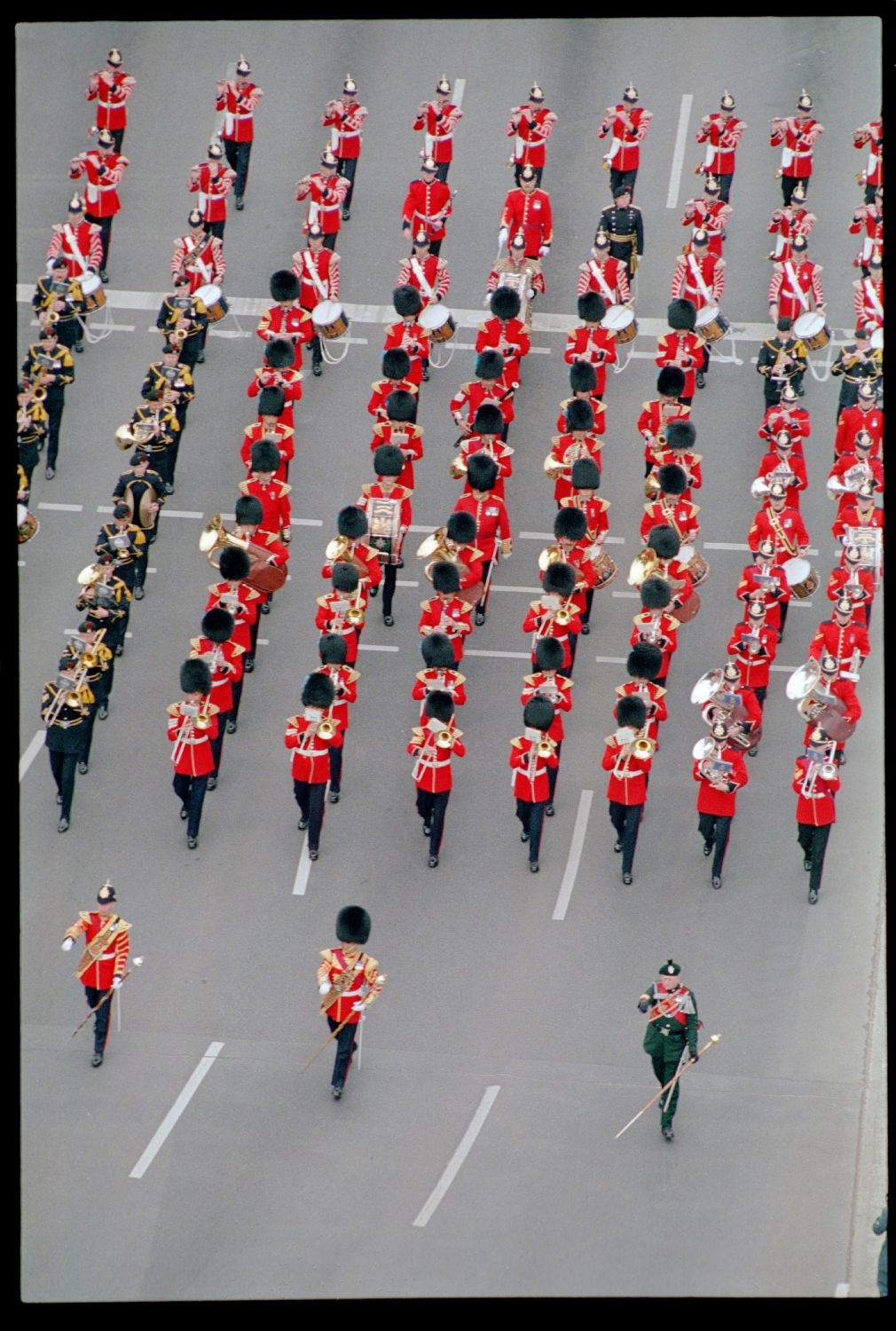 Fotografie: Allied Parade in Berlin-Tiergarten