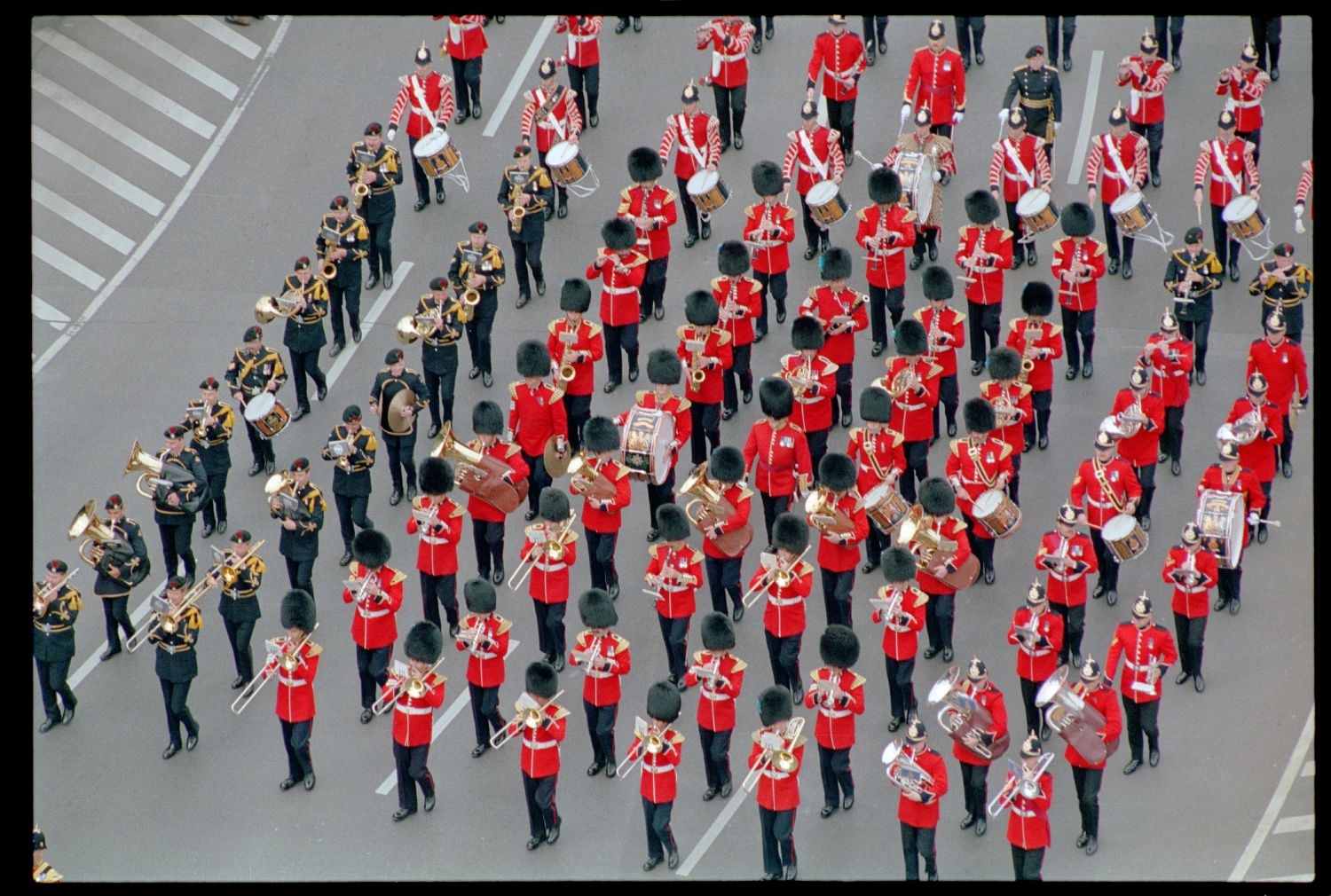 Fotografie: Allied Parade in Berlin-Tiergarten