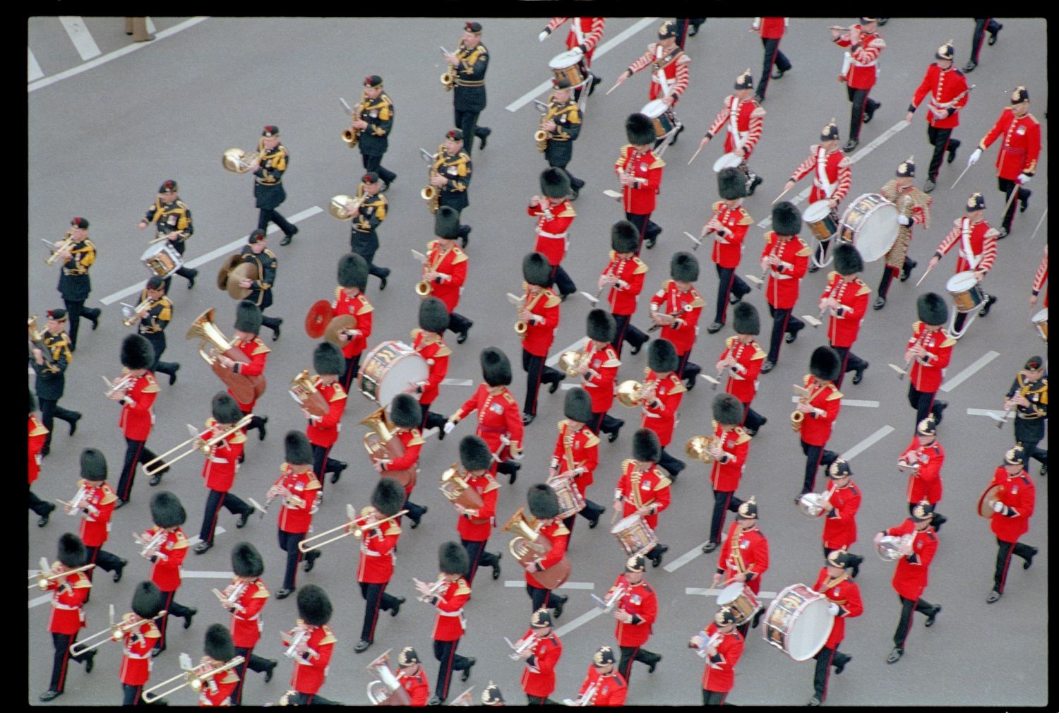 Fotografie: Allied Parade in Berlin-Tiergarten