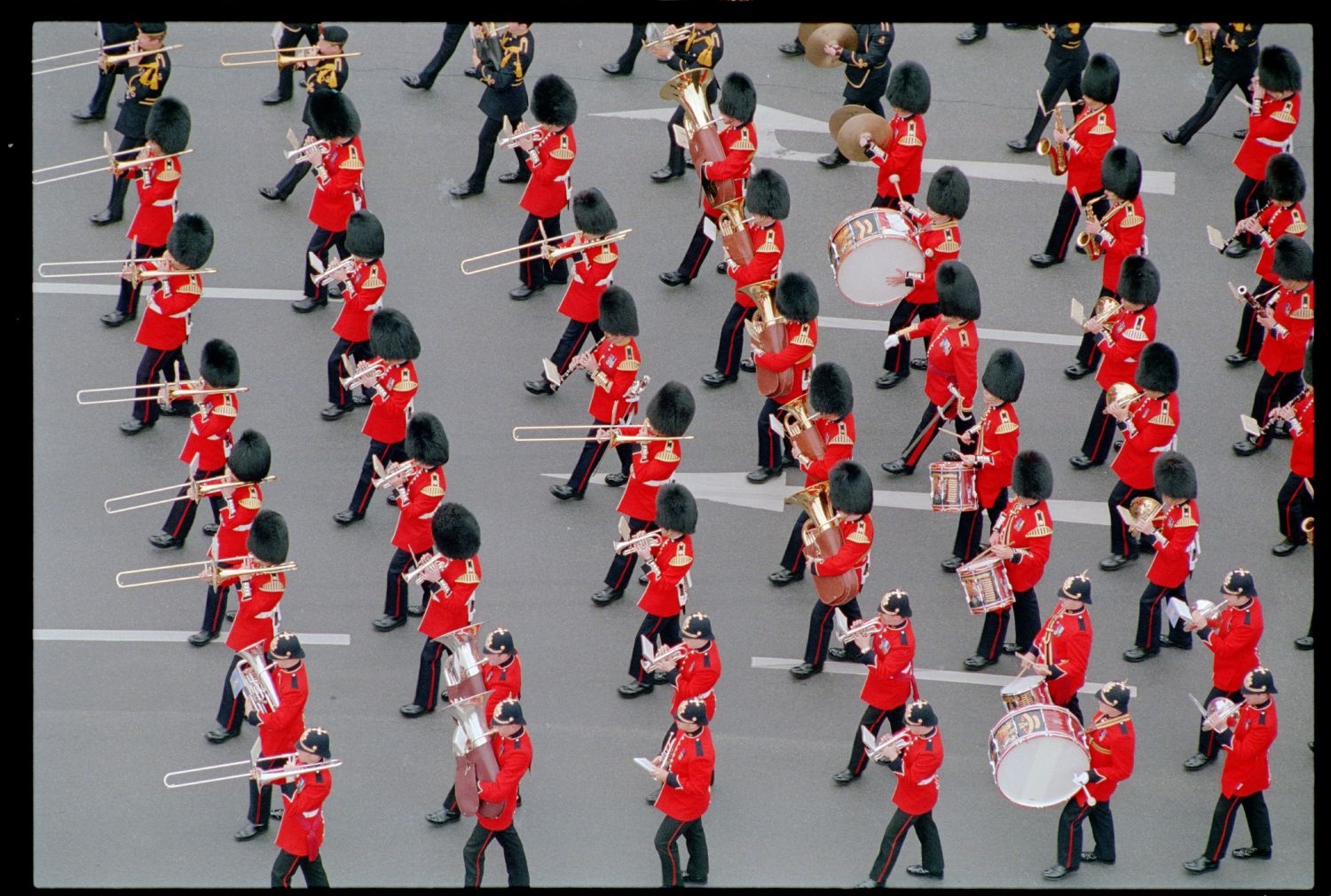 Fotografie: Allied Parade in Berlin-Tiergarten