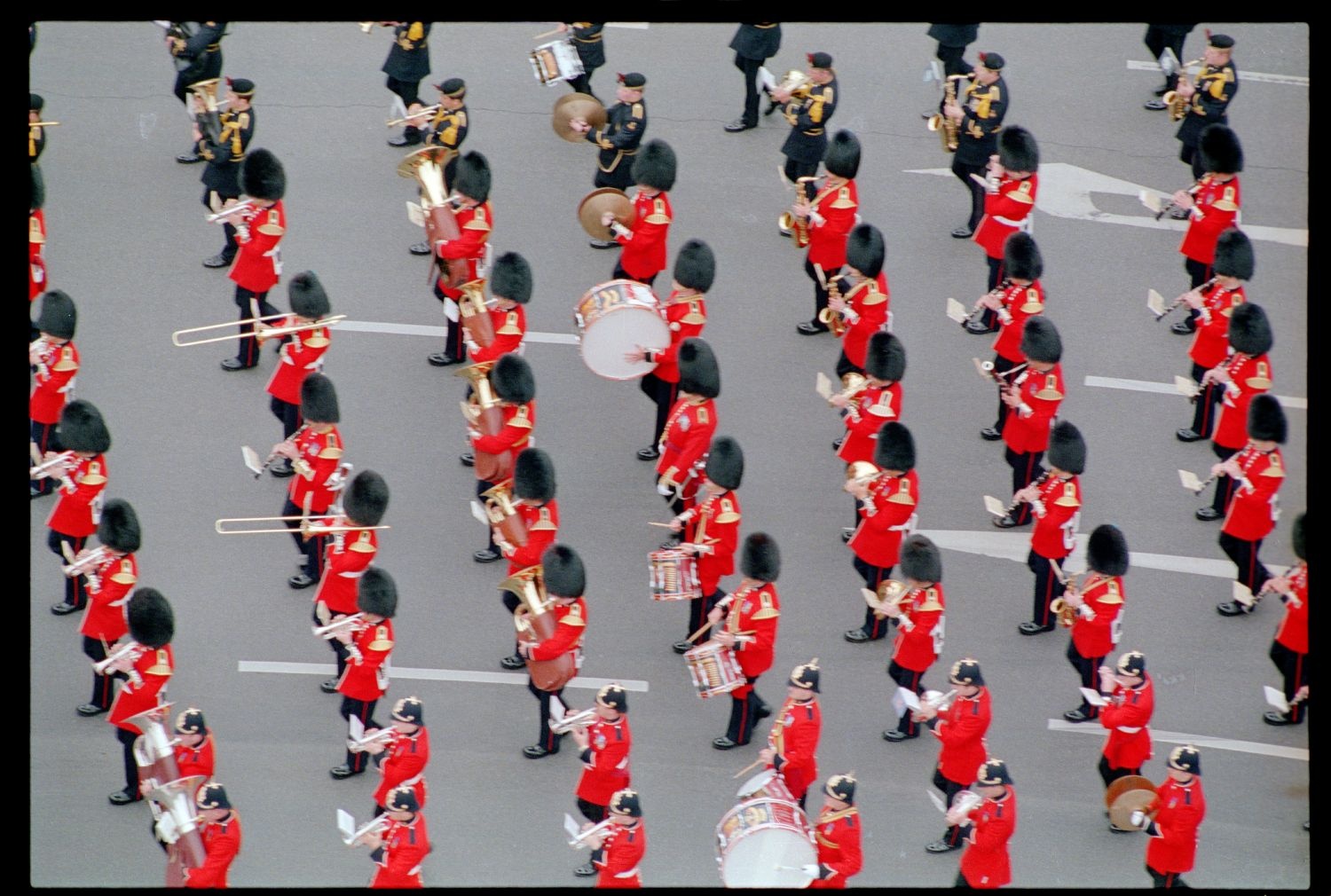 Fotografie: Allied Parade in Berlin-Tiergarten