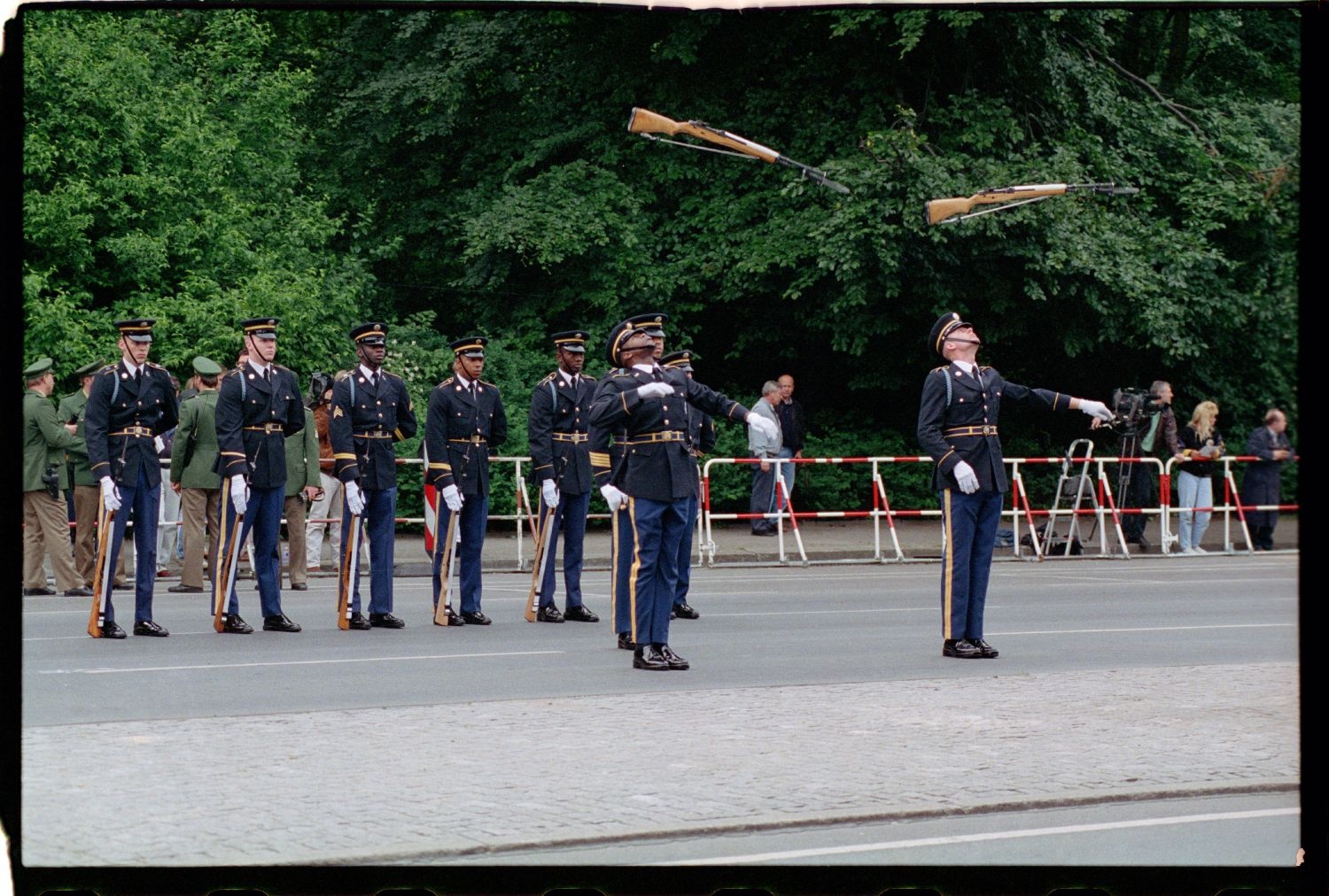 Fotografie: Allied Parade in Berlin-Tiergarten