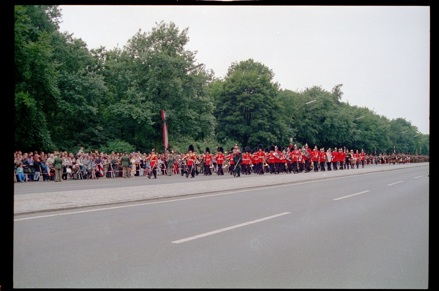 Fotografie: Allied Parade in Berlin-Tiergarten