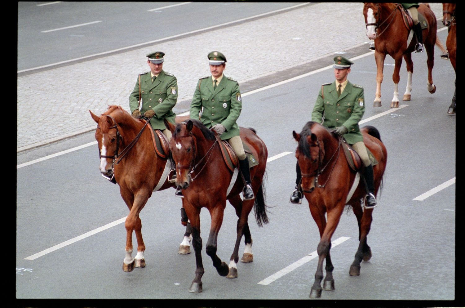 Fotografie: Allied Parade in Berlin-Tiergarten