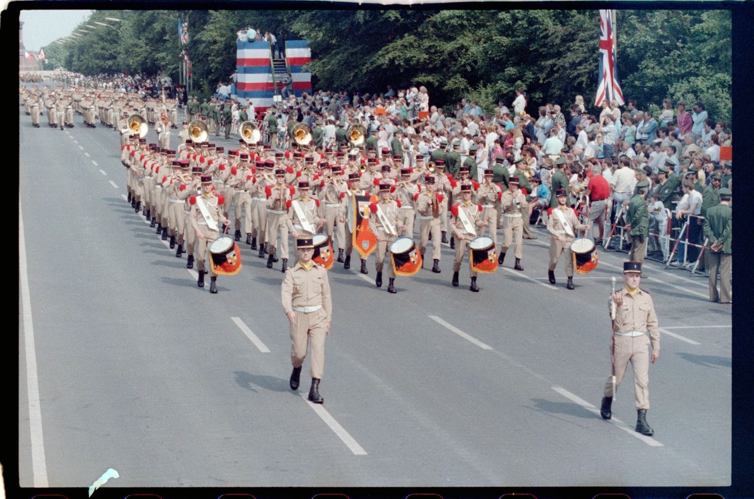 Fotografie: Allied Forces Day Parade in Berlin-Tiergarten