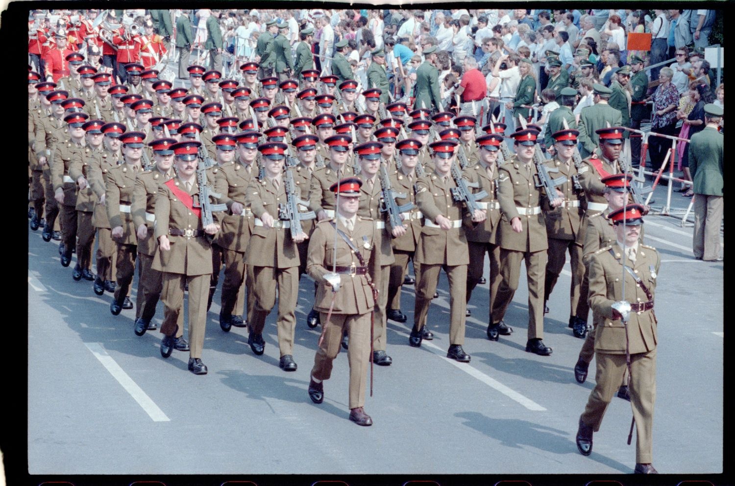 Fotografie: Allied Forces Day Parade in Berlin-Tiergarten