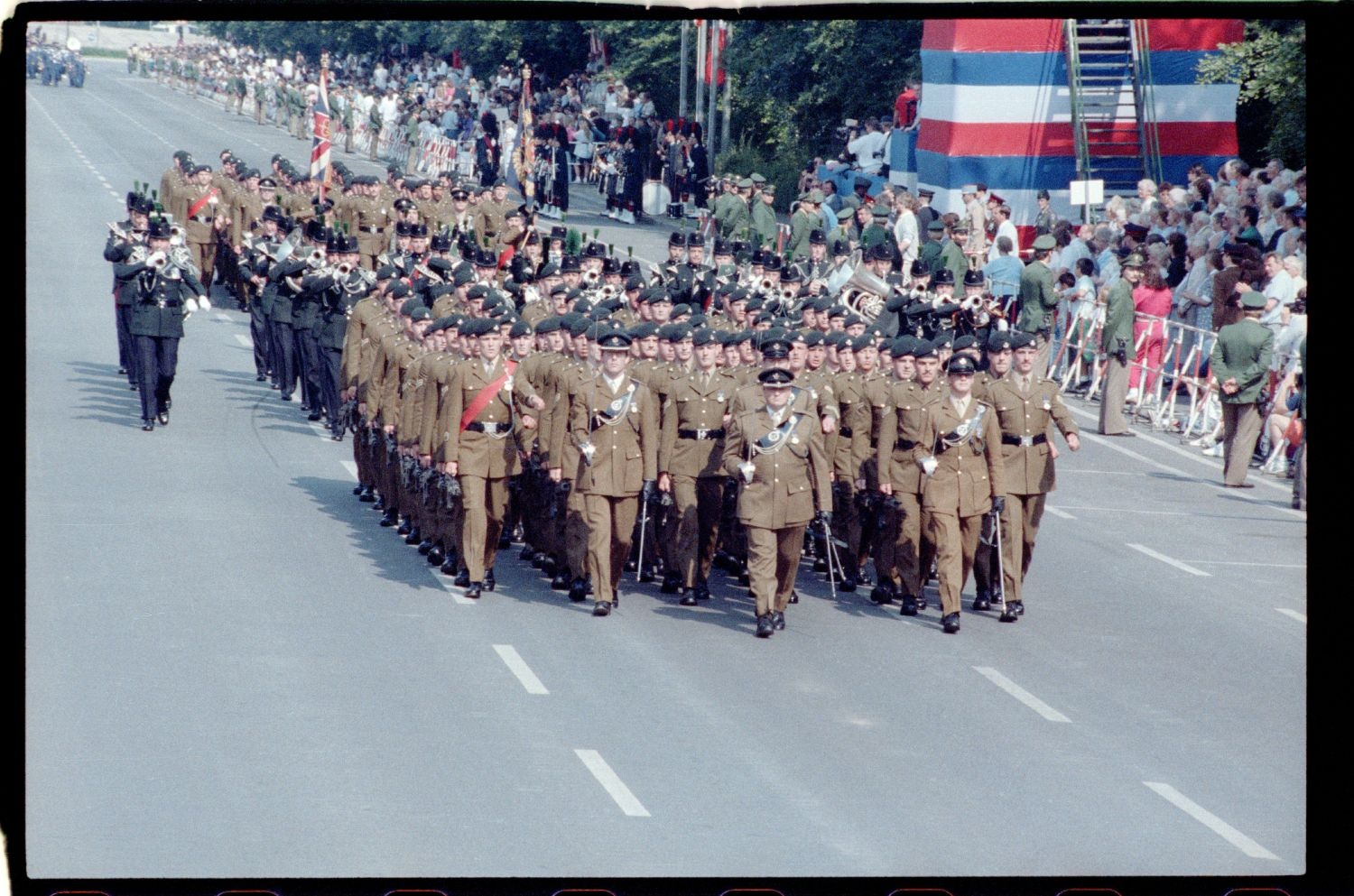 Fotografie: Allied Forces Day Parade in Berlin-Tiergarten