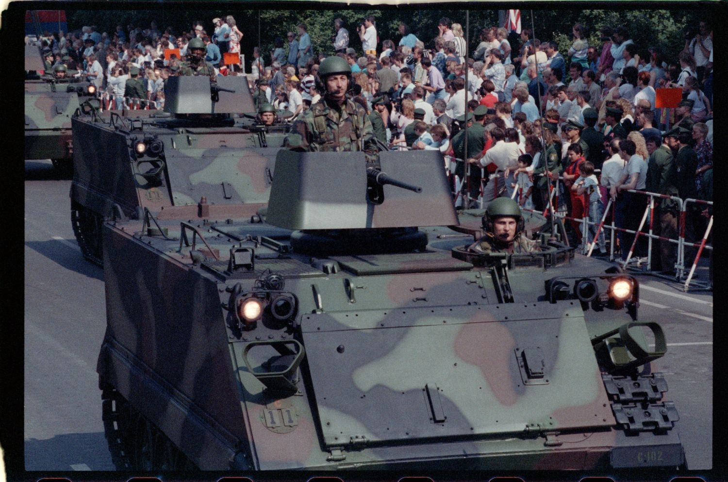 Fotografie: Allied Forces Day Parade in Berlin-Tiergarten