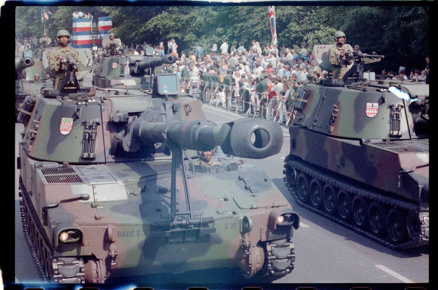Fotografie: Allied Forces Day Parade in Berlin-Tiergarten