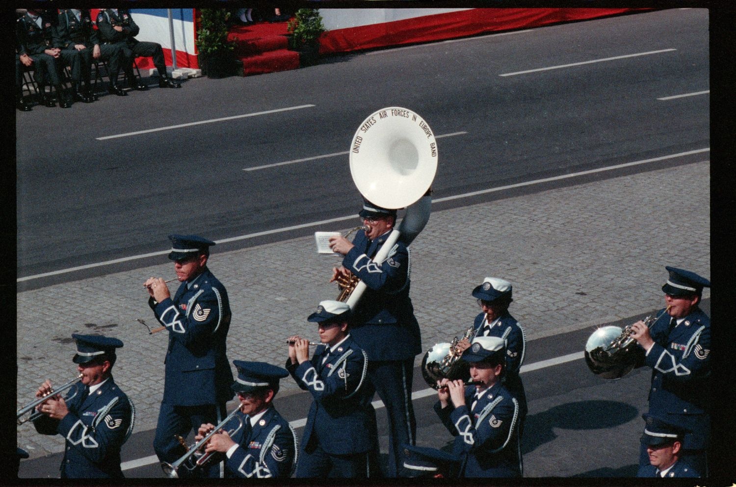 Fotografie: Allied Forces Day Parade in Berlin-Tiergarten