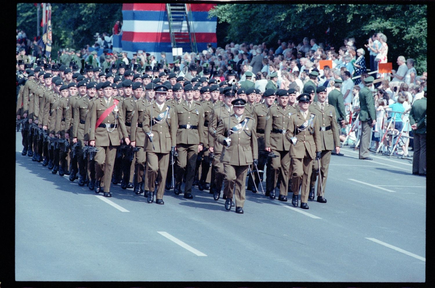 Fotografie: Allied Forces Day Parade in Berlin-Tiergarten