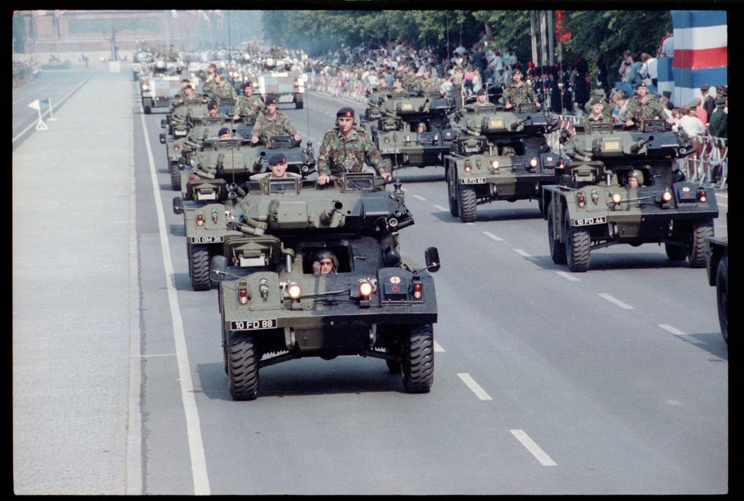 Fotografie: Allied Forces Day Parade in Berlin-Tiergarten