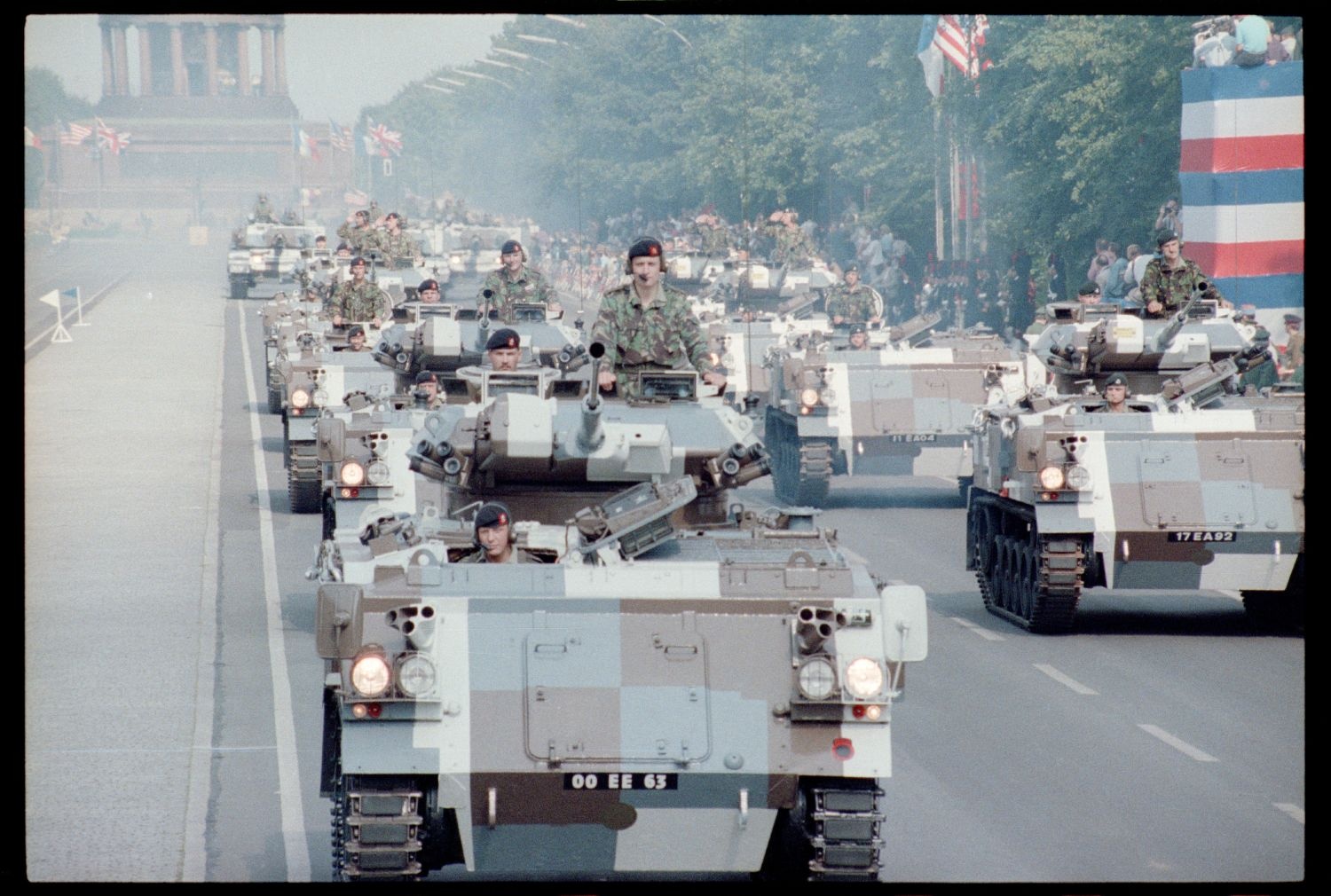 Fotografie: Allied Forces Day Parade in Berlin-Tiergarten