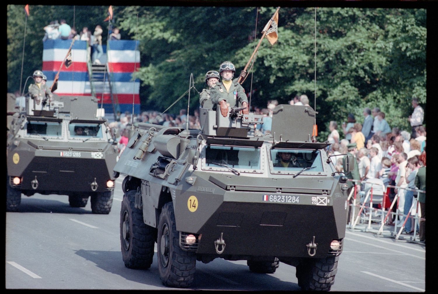 Fotografie: Allied Forces Day Parade in Berlin-Tiergarten