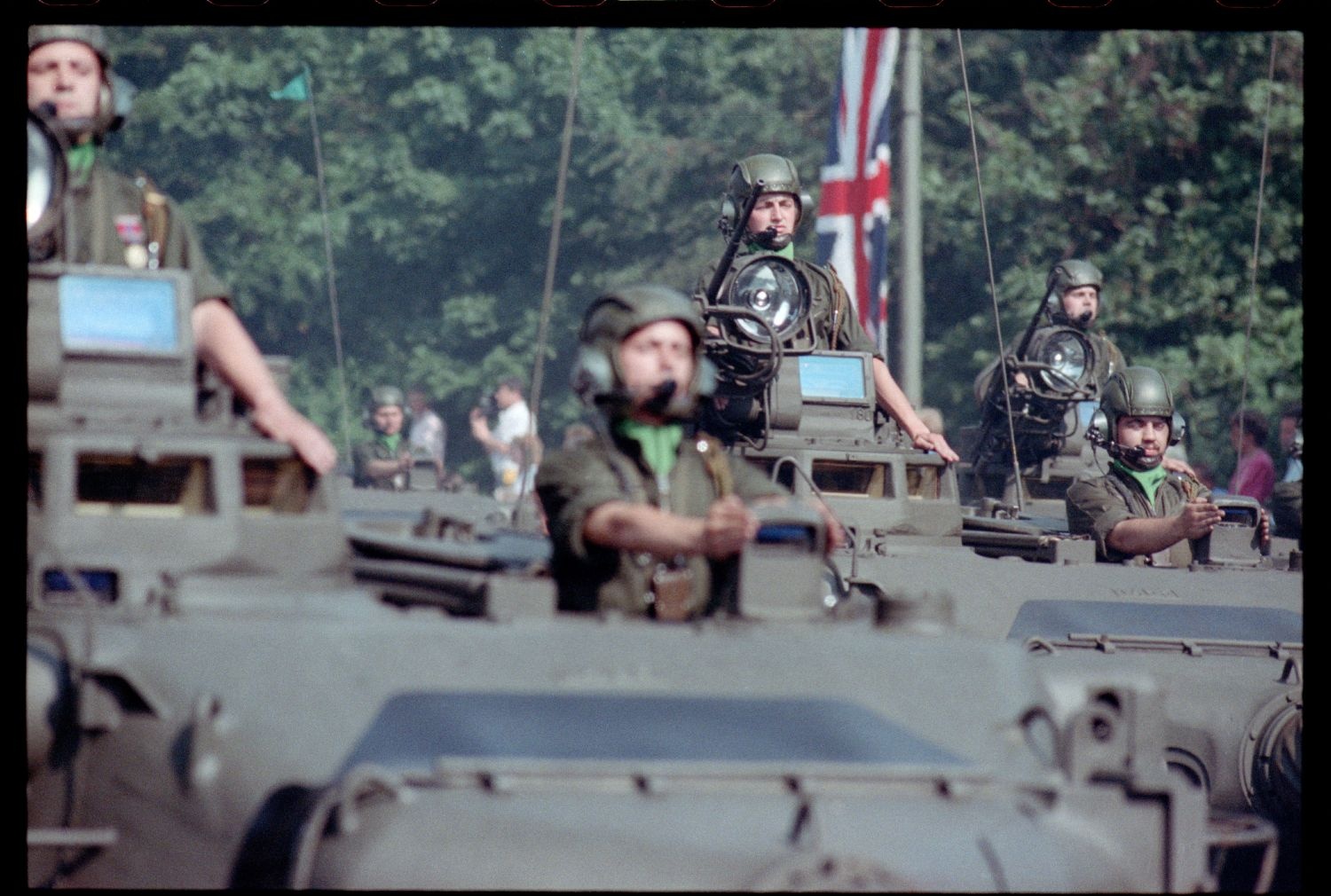 Fotografie: Allied Forces Day Parade in Berlin-Tiergarten