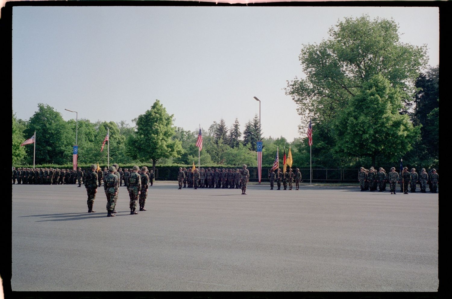 Fotografie: Außerdienststellung des 40th Armor Regiment in Berlin-Lichterfelde