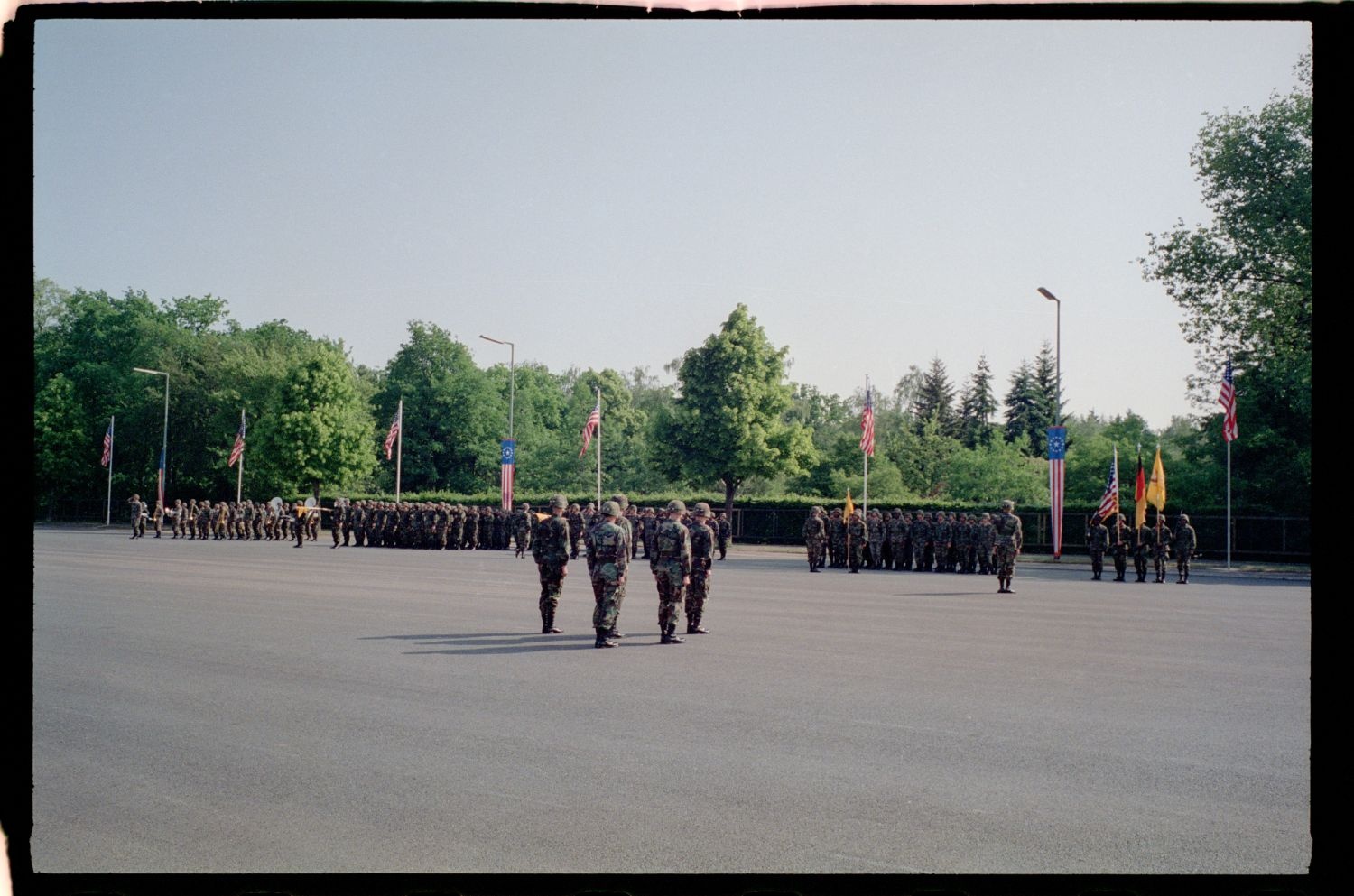 Fotografie: Außerdienststellung des 40th Armor Regiment in Berlin-Lichterfelde