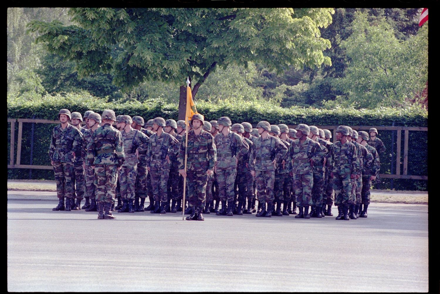 Fotografie: Außerdienststellung des 40th Armor Regiment in Berlin-Lichterfelde