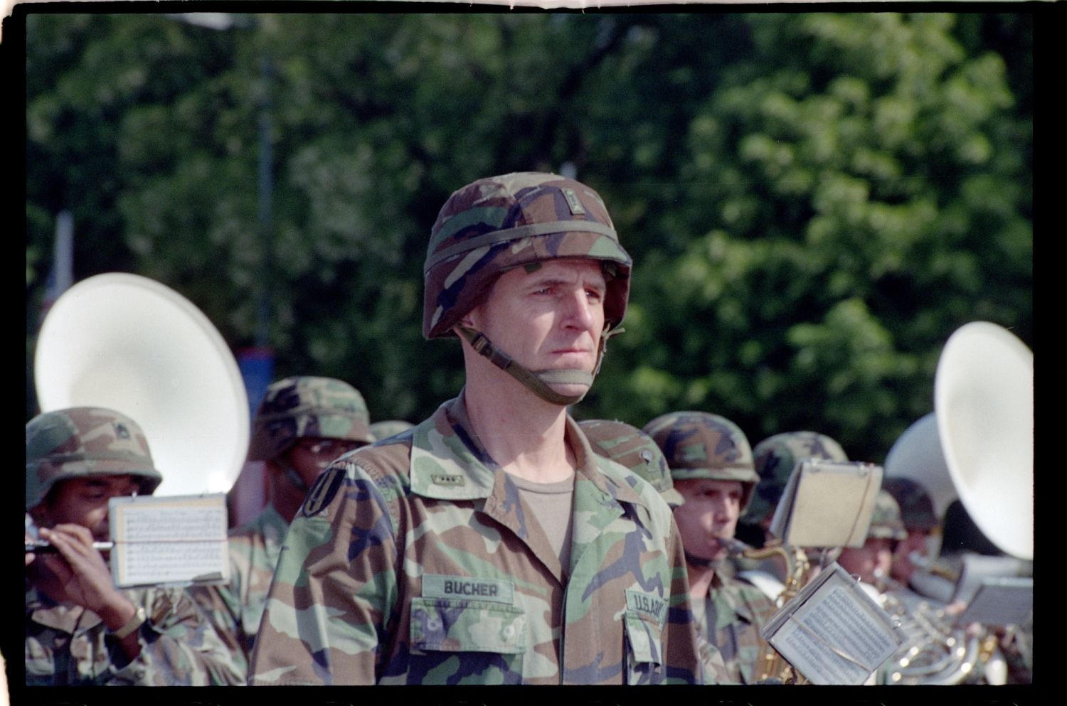 Fotografie: Außerdienststellung des 40th Armor Regiment in Berlin-Lichterfelde