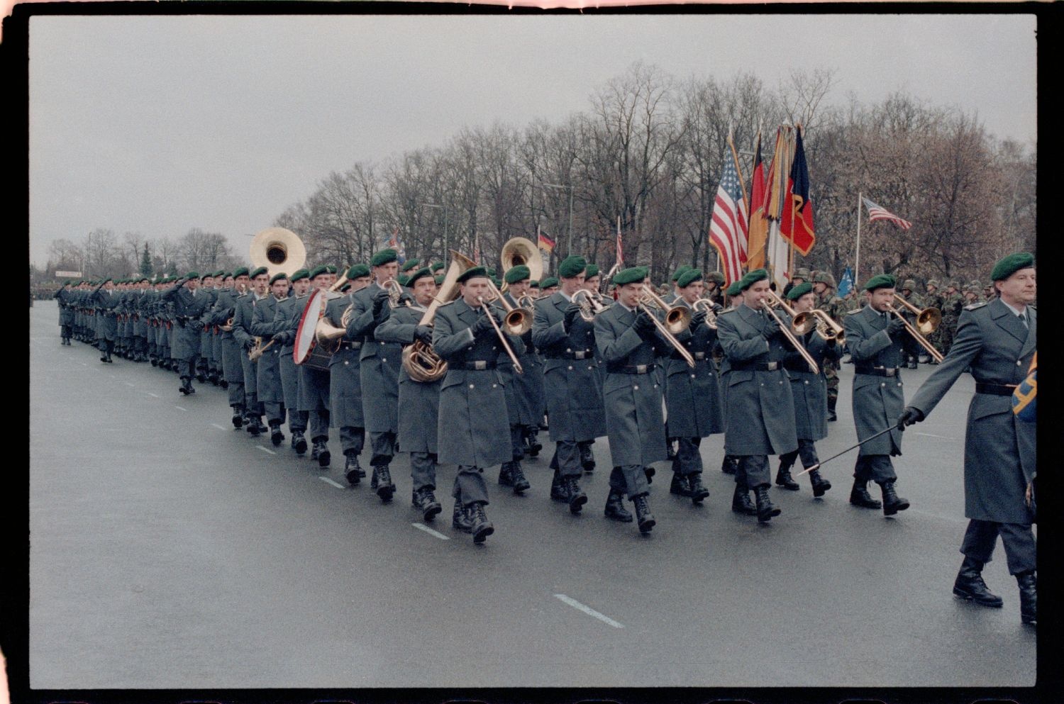 Fotografie: Außerdienststellung des 4th Batallion, 502nd Infantry Regiment in Berlin-Lichterfelde