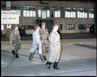 Fotografie: Besuch von Sergeant Major of the Army Glen E. Morrell in West-Berlin