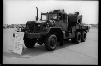 S/w-Fotografie: Tag der offenen Tür auf der Tempelhof Air Base in Berlin-Tempelhof