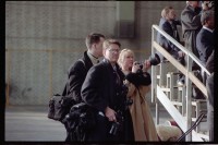 Fotografie: Offizieller Akt zur Schließung der Tempelhof Air Base in Berlin-Tempelhof