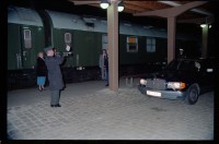 Fotografie: Abfahrt des letzten Duty Train des Railway Transportation Office aus Berlin