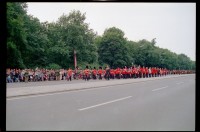Fotografie: Allied Parade in Berlin-Tiergarten