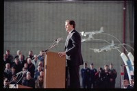 Fotografie: Offizieller Akt zur Schließung der Tempelhof Air Base in Berlin-Tempelhof