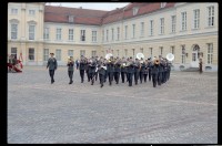 Fotografie: Abschiedszeremonie der Alliierten Stadtkommandanten anlässlich der Deutschen Einheit in Berlin-Charlottenburg