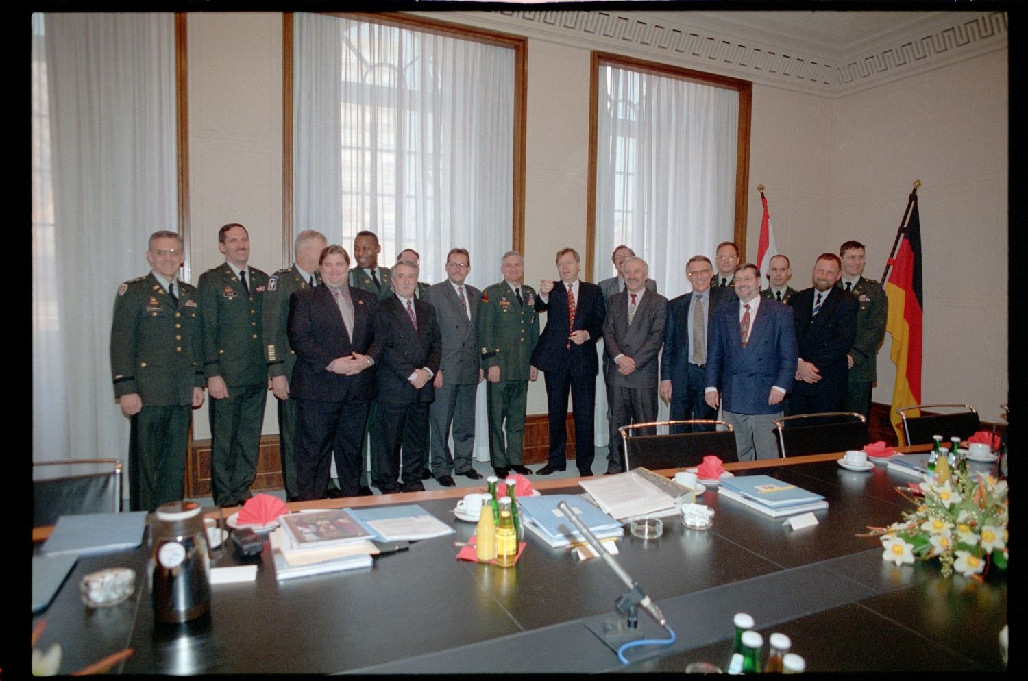 Fotografie: Letztes Treffen des Deutsch-Amerikanischen Komitees im Roten Rathaus in Berlin-Mitte