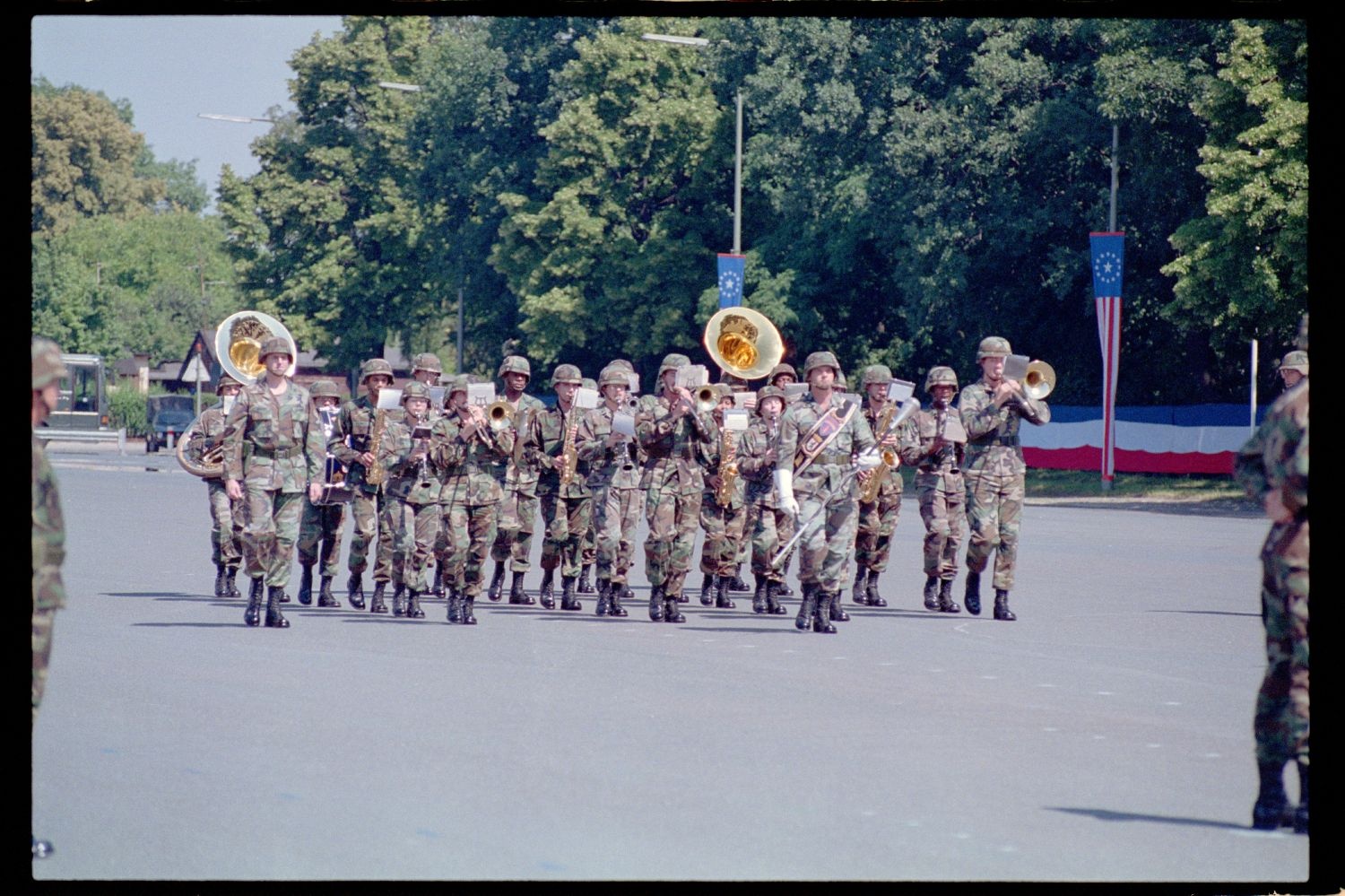 Fotografie: 4th of July Parade der U.S. Army Berlin Brigade in Berlin-Lichterfelde