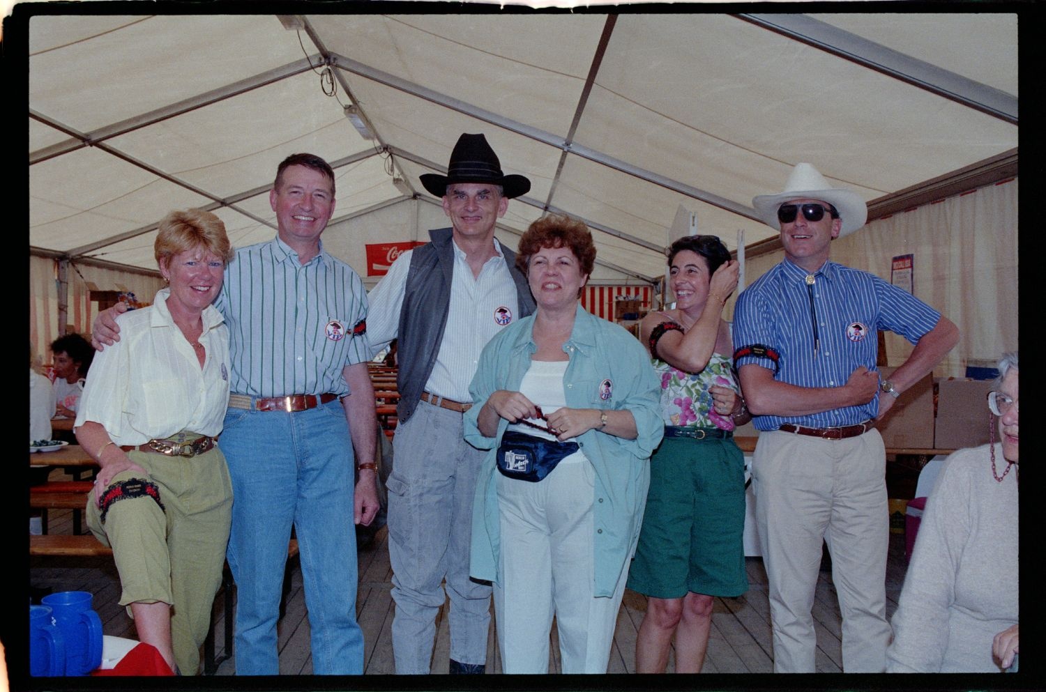 Fotografie: Rodeo/West Fest 92 auf dem Festplatz Deutsch-Amerikanisches Volksfest in Berlin-Dahlem