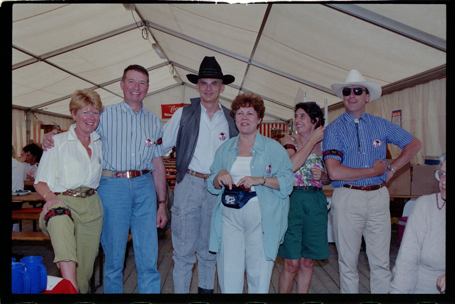 Fotografie: Rodeo/West Fest 92 auf dem Festplatz Deutsch-Amerikanisches Volksfest in Berlin-Dahlem