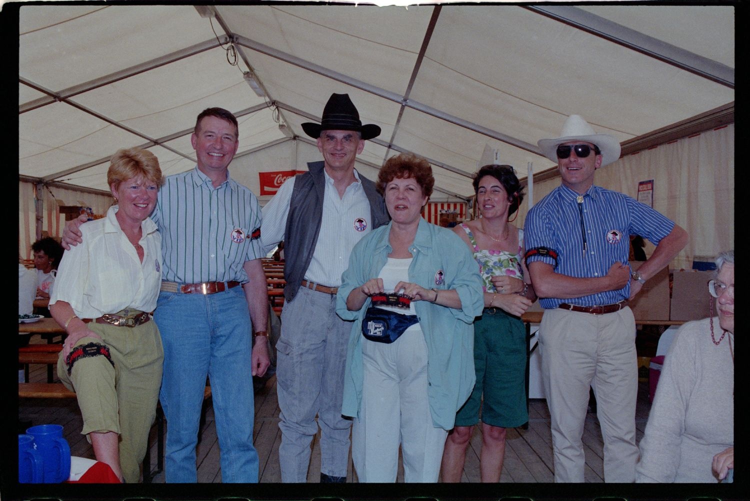 Fotografie: Rodeo/West Fest 92 auf dem Festplatz Deutsch-Amerikanisches Volksfest in Berlin-Dahlem