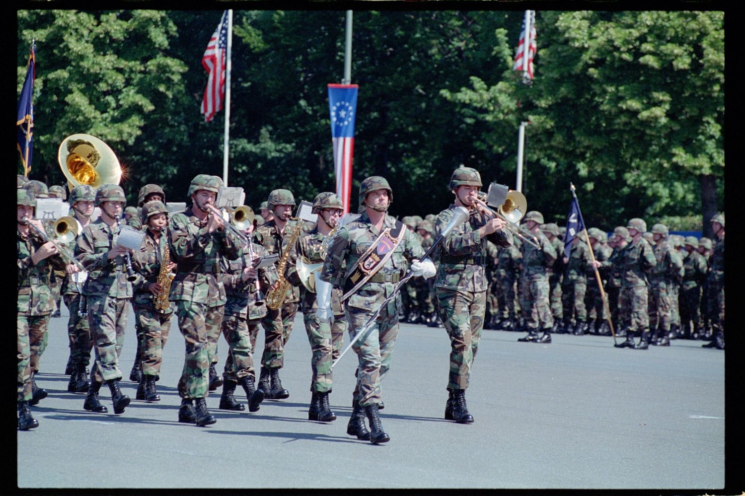 Fotografie: 4th of July Parade der U.S. Army Berlin Brigade in Berlin-Lichterfelde