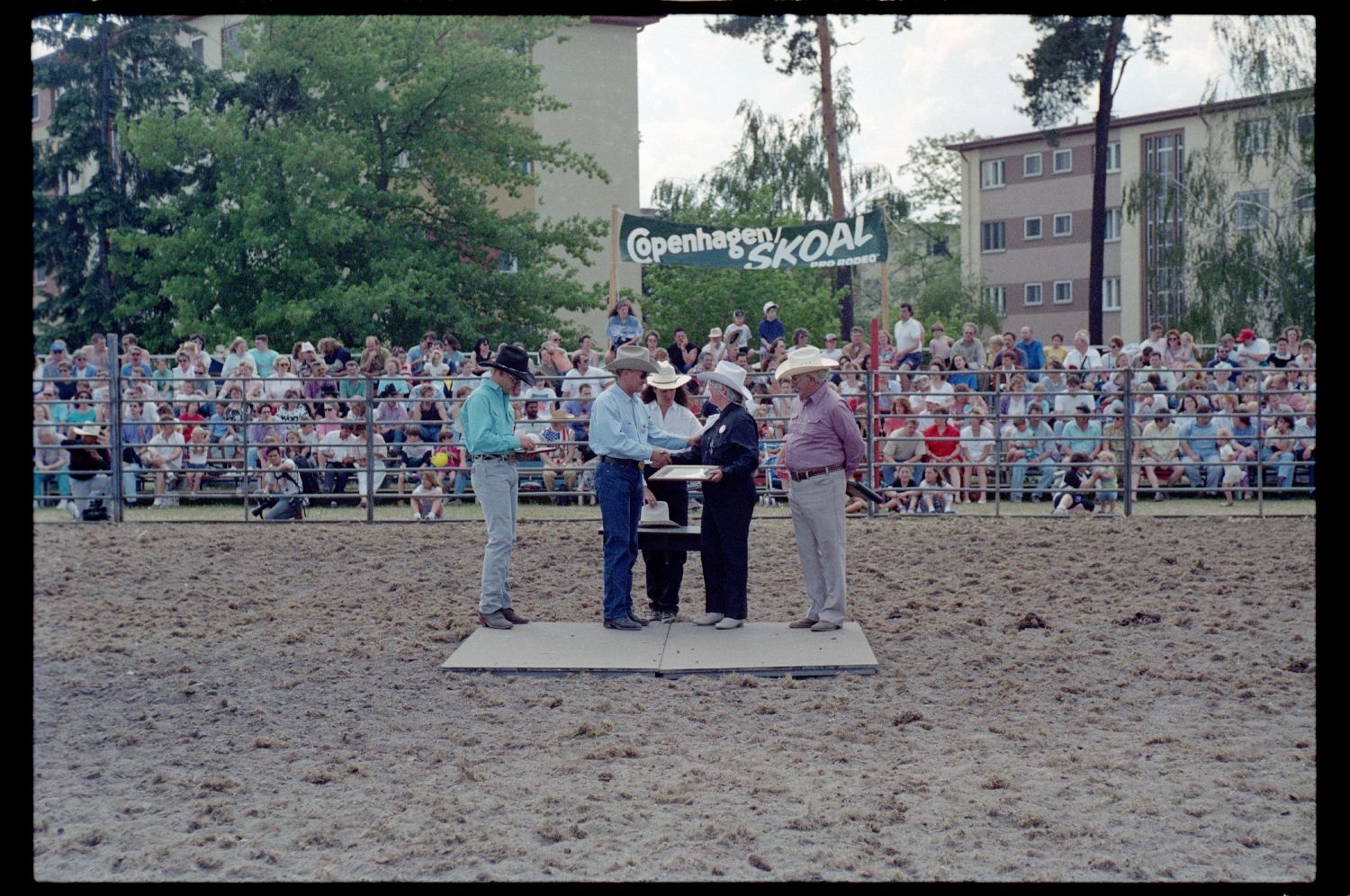 Fotografie: Rodeo/West Fest 92 auf dem Festplatz Deutsch-Amerikanisches Volksfest in Berlin-Dahlem