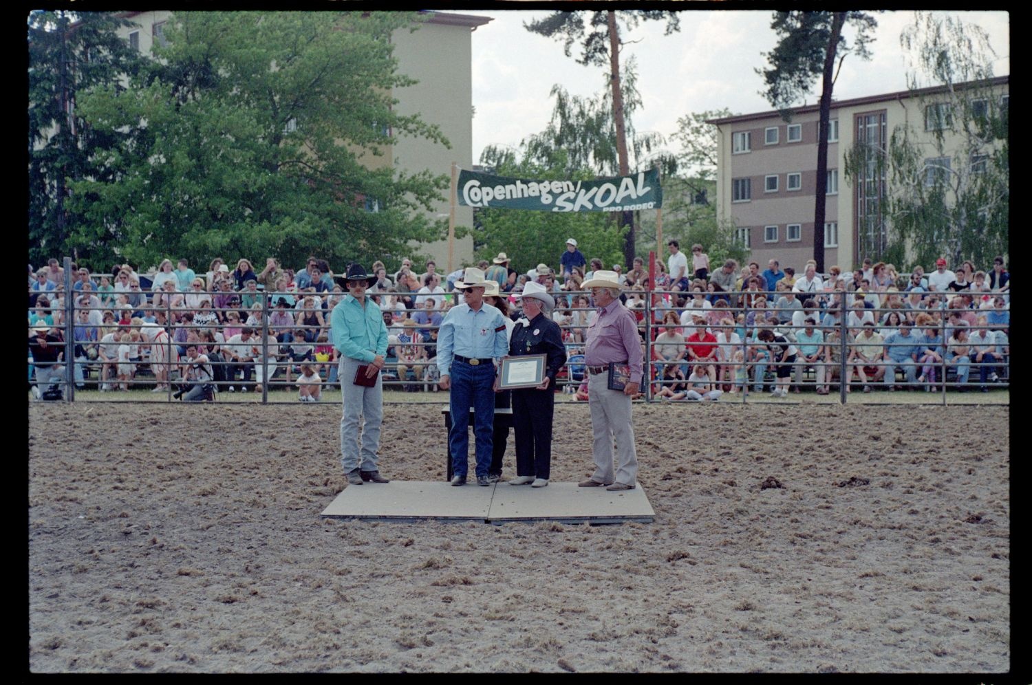 Fotografie: Rodeo/West Fest 92 auf dem Festplatz Deutsch-Amerikanisches Volksfest in Berlin-Dahlem