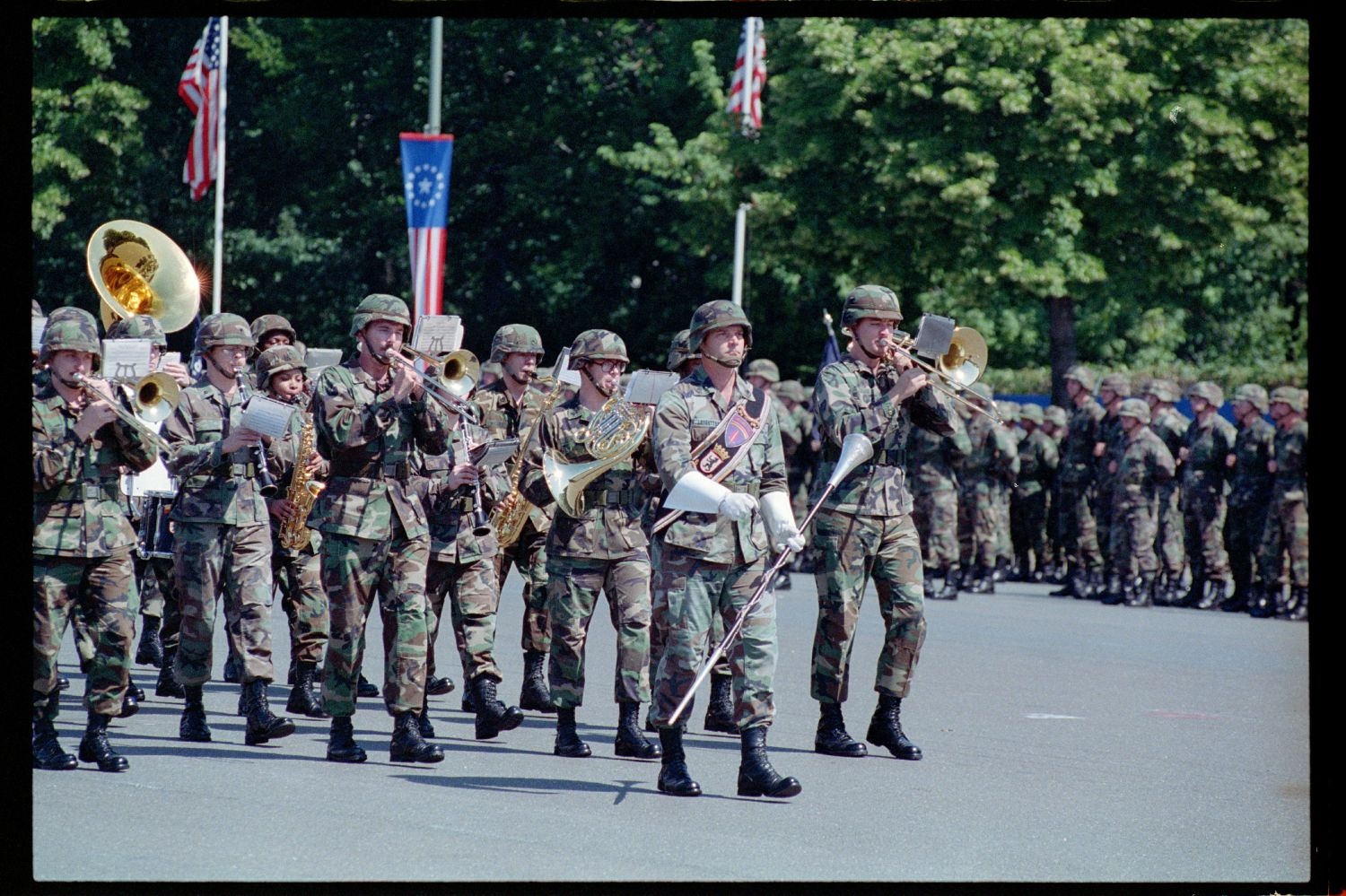 Fotografie: 4th of July Parade der U.S. Army Berlin Brigade in Berlin-Lichterfelde