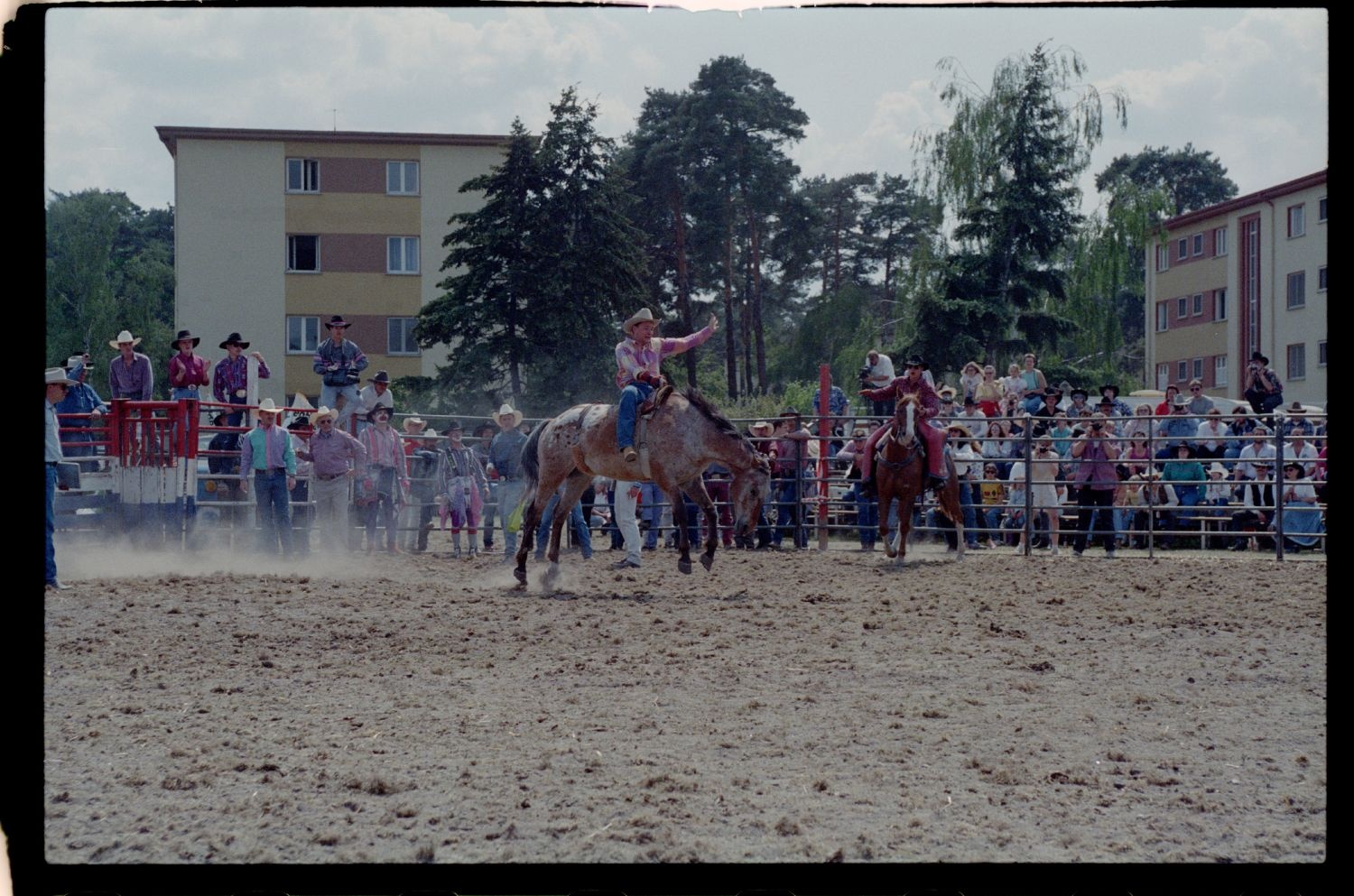 Fotografie: Rodeo/West Fest 92 auf dem Festplatz Deutsch-Amerikanisches Volksfest in Berlin-Dahlem