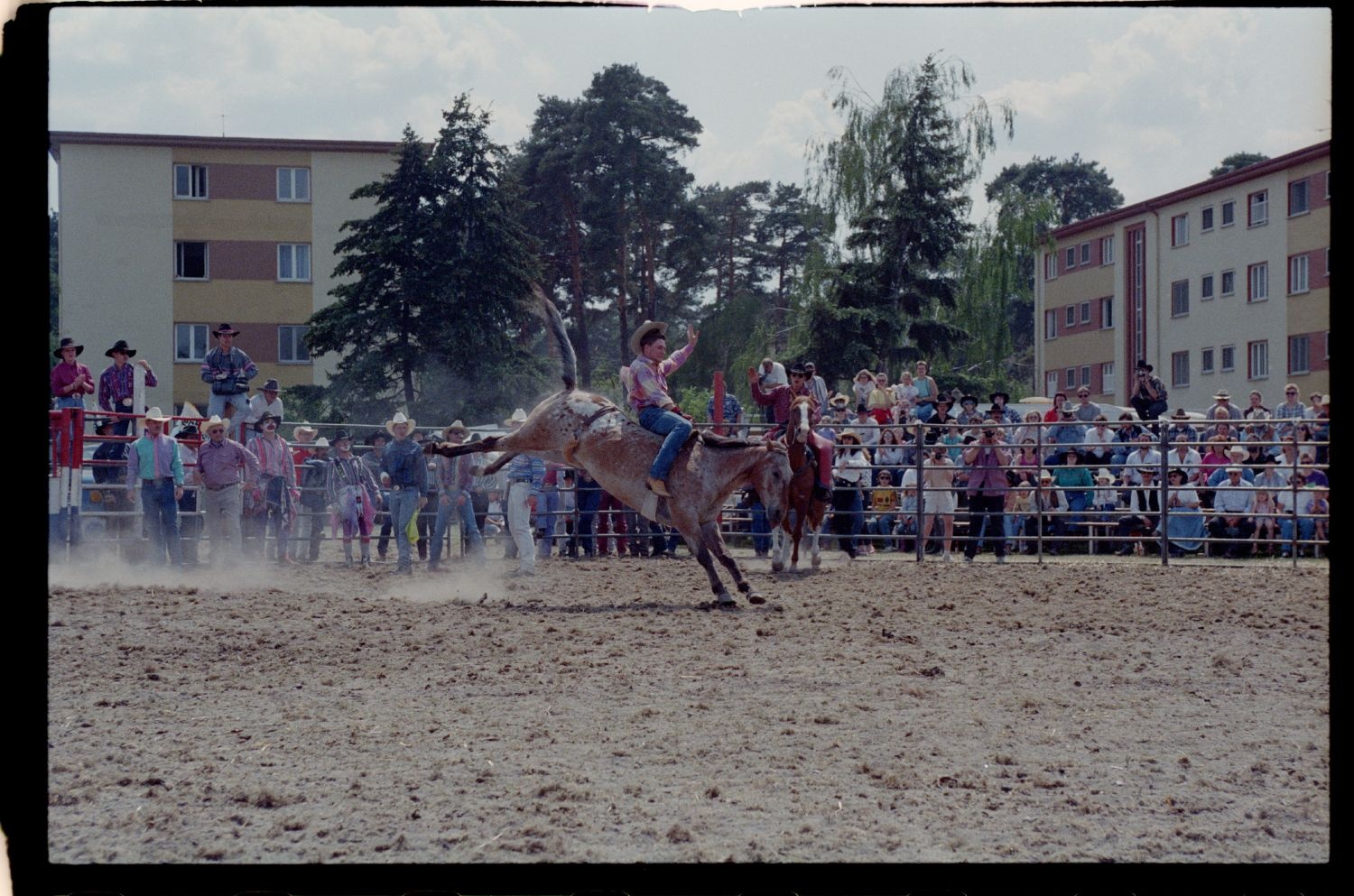 Fotografie: Rodeo/West Fest 92 auf dem Festplatz Deutsch-Amerikanisches Volksfest in Berlin-Dahlem