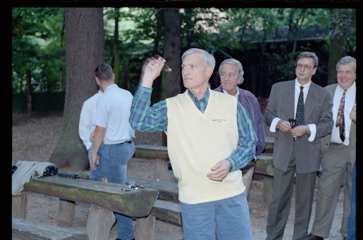 Fotografie: Darts-Turnier von Angehörigen der U.S. Army Berlin Brigade in Berlin-Zehlendorf