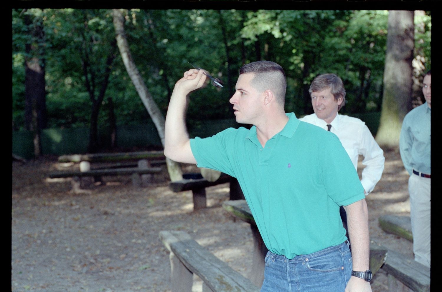 Fotografie: Darts-Turnier von Angehörigen der U.S. Army Berlin Brigade in Berlin-Zehlendorf