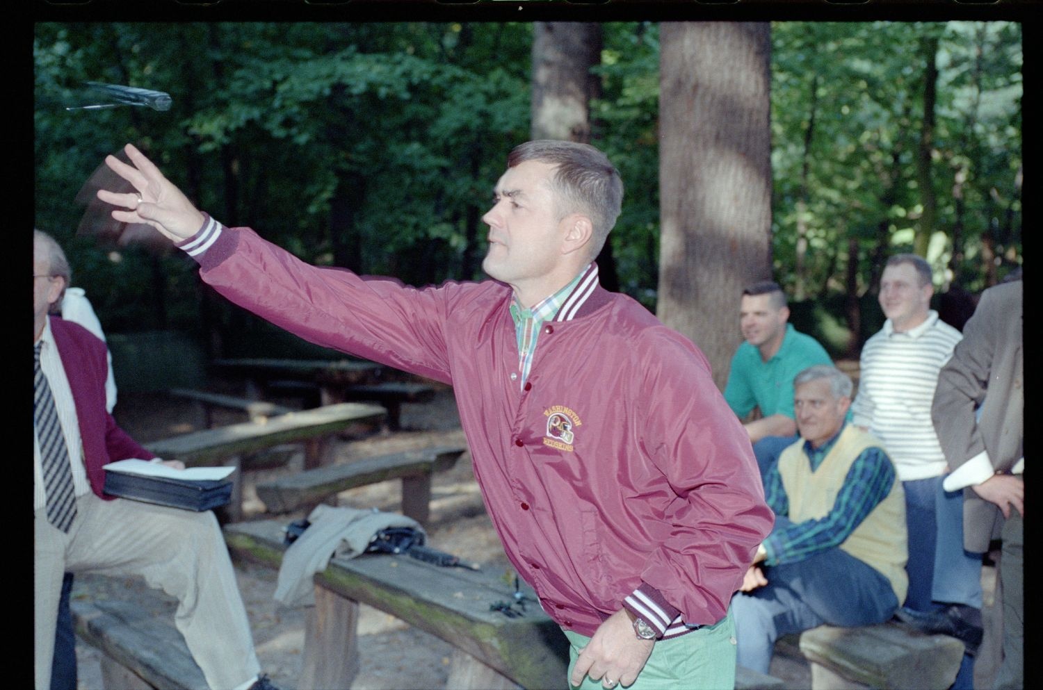 Fotografie: Darts-Turnier von Angehörigen der U.S. Army Berlin Brigade in Berlin-Zehlendorf