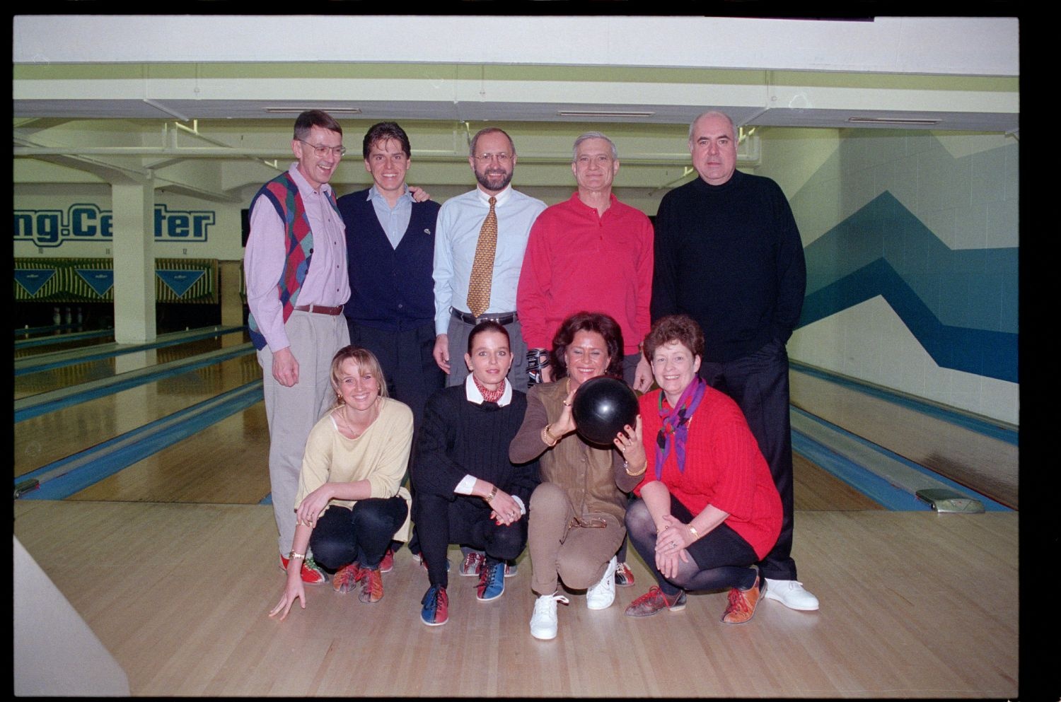 Fotografie: Bowling im Cole Sports Center der U.S. Army Berlin in Berlin-Dahlem