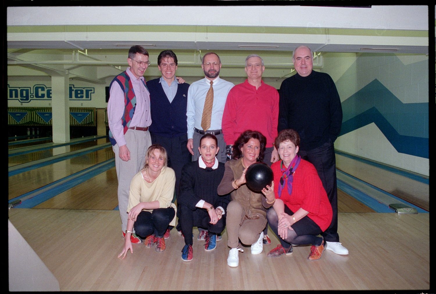 Fotografie: Bowling im Cole Sports Center der U.S. Army Berlin in Berlin-Dahlem