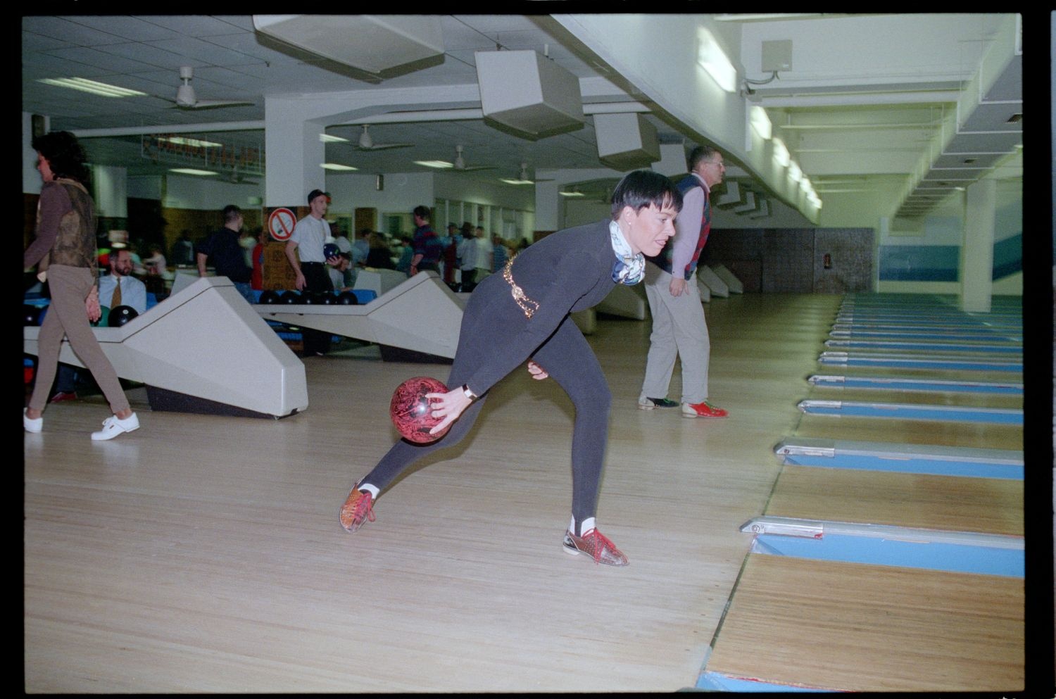 Fotografie: Bowling im Cole Sports Center der U.S. Army Berlin in Berlin-Dahlem