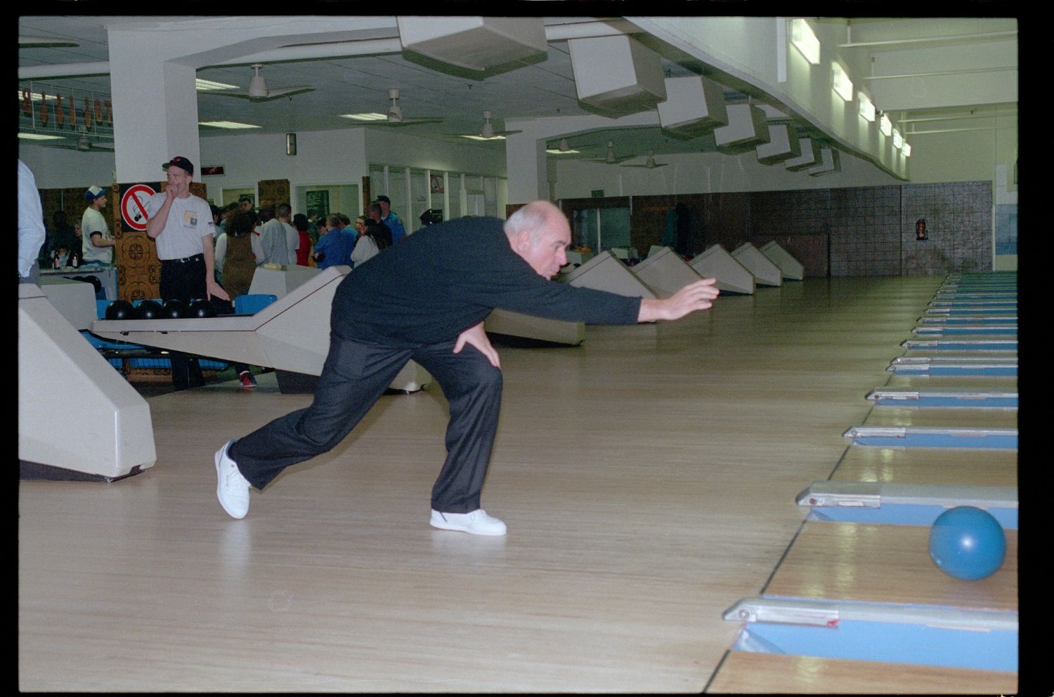 Fotografie: Bowling im Cole Sports Center der U.S. Army Berlin in Berlin-Dahlem